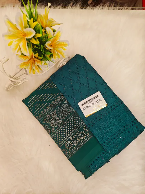 DESIGNER SAREE WITH WORK BLOUSE DS47